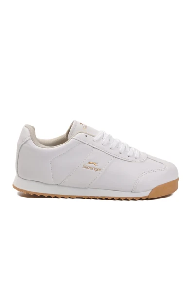 Beyaz Bağcıklı Erkek Sneaker - Resim 2