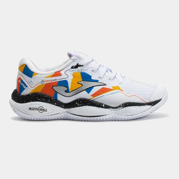 Joma TSMAW2532C 2532 Smash Erkek Beyaz Toprak Kort Tenis Ayakkabı ürün görseli 1