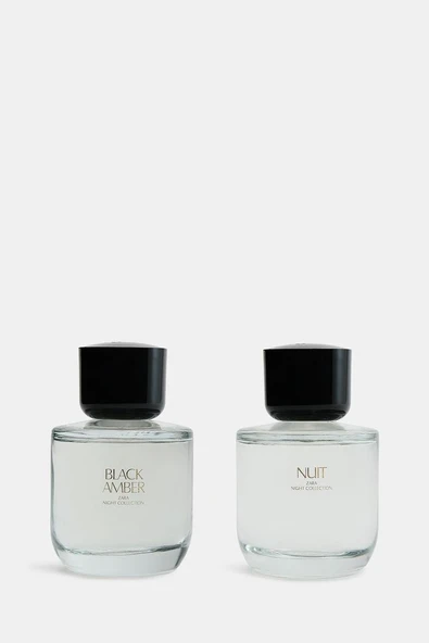 ZARA NUIT EDP + BLACK AMBER EDT 2X90ML (3.04 FL. OZ). ürün görseli 1