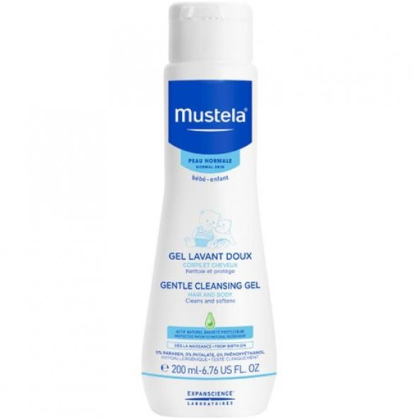 Mustela Gentle Cleansing Gel 200 ml ürün görseli 1