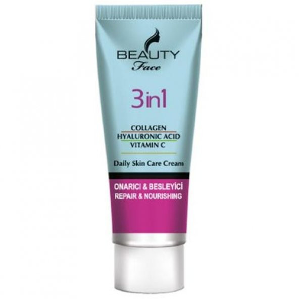 Beauty Face 3 İn 1 Anti Aging Krem 50 ml ürün görseli 1