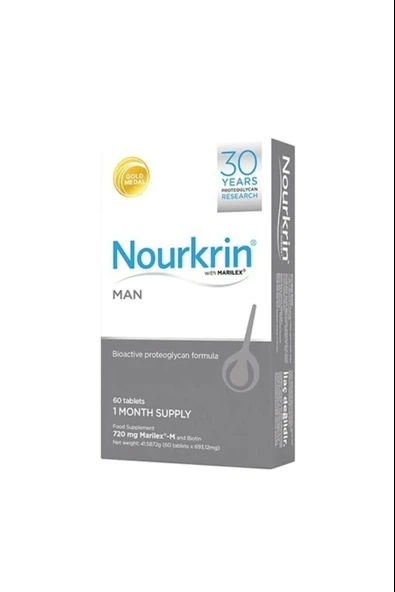 Nourkrin Man 60 Tablet ürün görseli 1