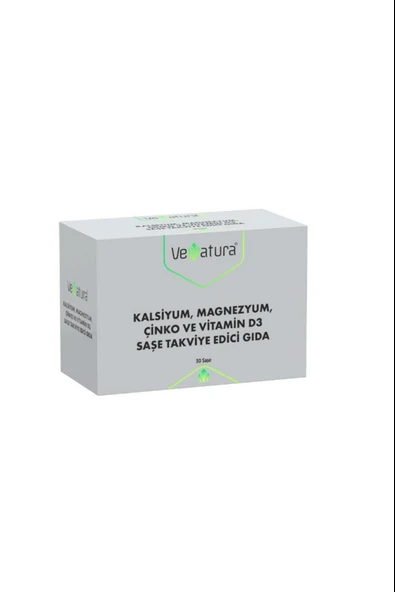 Venatura Kalsiyum Magnezyum Çinko ve Vitamin D3 30 Saşe ürün görseli 1