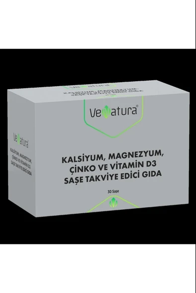 Venatura Kalsiyum Magnezyum Çinko ve Vitamin D3 30 Saşe ürün görseli 1
