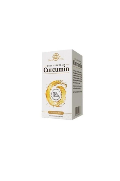 Solgar Full Spectrum Curcumin 185x 30 Kapsül ürün görseli 1