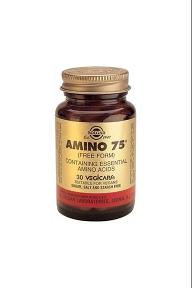 Solgar Amino 75 Essential Amino 30 Kapsül - Resim 2