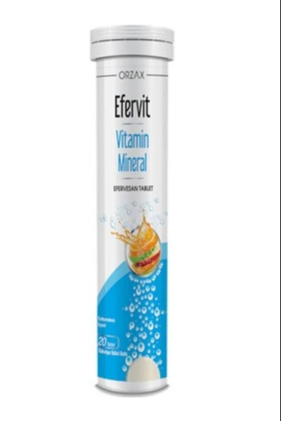 Ocean Efervit Vitamin Mineral 20 Efervesan Tablet ürün görseli 1
