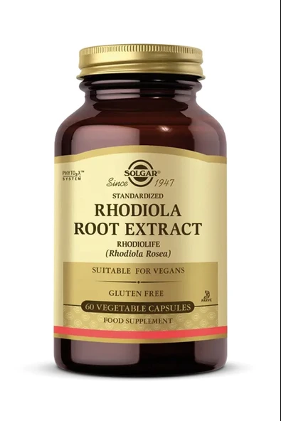 Solgar Rhodiola Root Extract 60 Kapsül - Resim 2