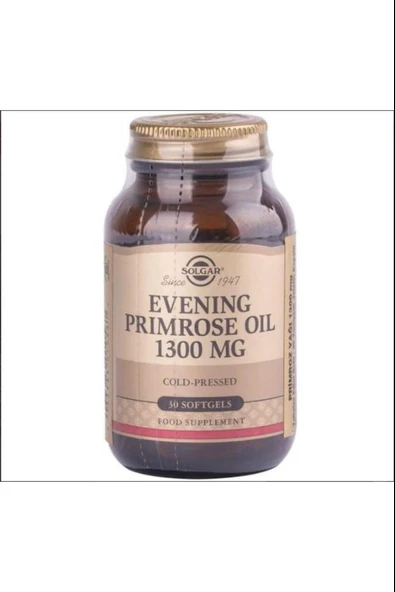 Solgar Evening Primrose 1300 mg 30 Kapsül ürün görseli 1
