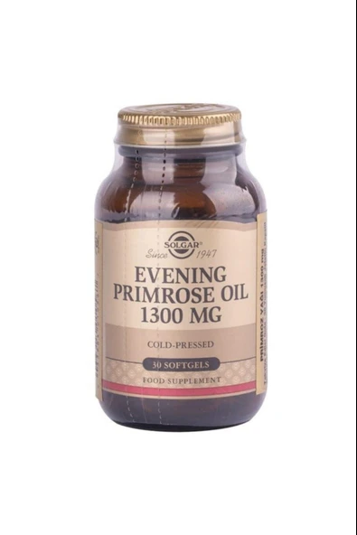 Solgar Evening Primrose 1300 mg 30 Kapsül ürün görseli 1
