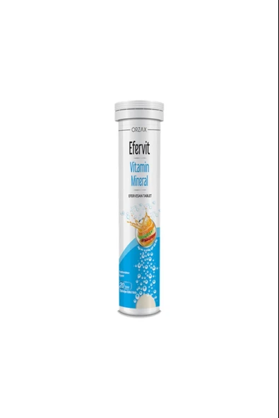Ocean Efervit Vitamin Mineral 20 Efervesan Tablet ürün görseli 1