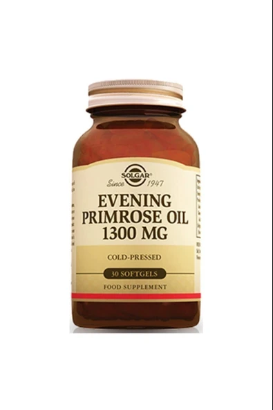 Solgar Evening Primrose 1300 mg 30 Kapsül ürün görseli 1