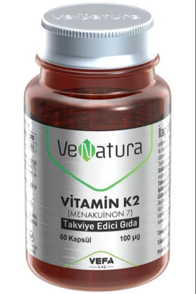 Venatura Vitamin K2 Menakuinon 7 60 Kapsül ürün görseli 1