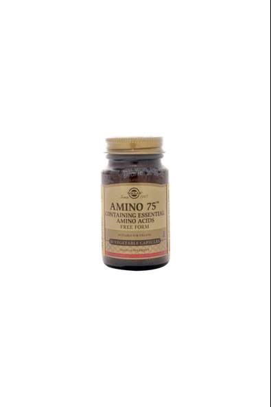 Solgar Amino 75 Essential Amino 30 Kapsül ürün görseli 1