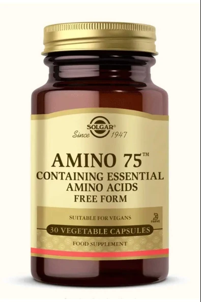 Solgar Amino 75 Essential Amino 30 Kapsül ürün görseli 1