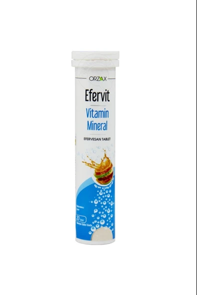 Ocean Efervit Vitamin Mineral 20 Efervesan Tablet ürün görseli 1