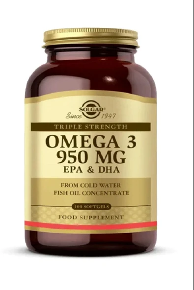 Solgar Omega-3 950 Mg 100 Kapsül - Resim 2