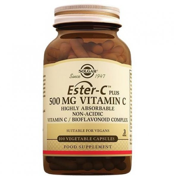 Solgar Ester-C 500 mg 100 Kapsül ürün görseli 1