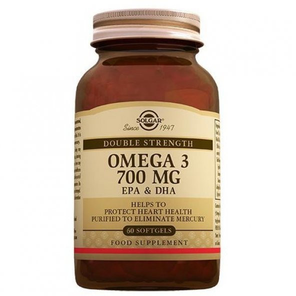 Solgar Omega 3 700 Mg 60 Softgel ürün görseli 1