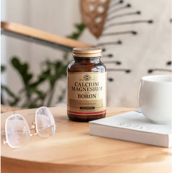 Solgar Calcium Magnesium Plus Boron 100 Tablet - Resim 2