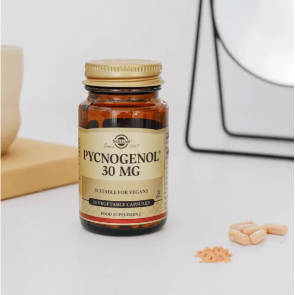 Solgar Pycnogenol 30 mg 30 Kapsül - Resim 2