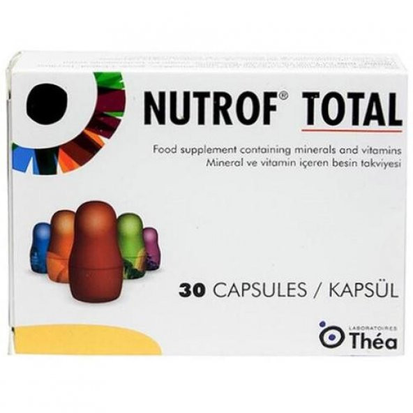 Nutrof Total 30 Kapsül ürün görseli 1