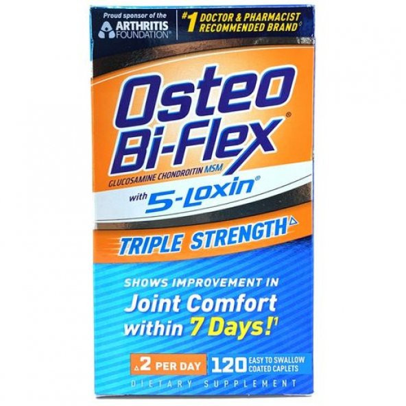 Osteo Bi-Flex 5-Loxin Adv 120 Tablet ürün görseli 1