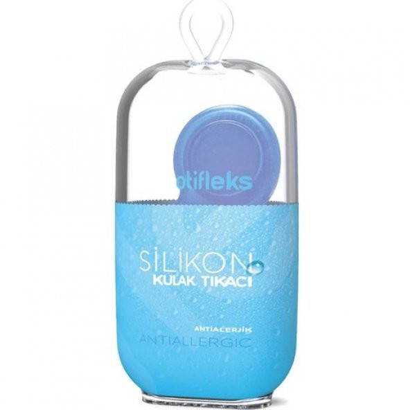 Otifleks Kulak Tıkacı Silikon 2li ürün görseli 1