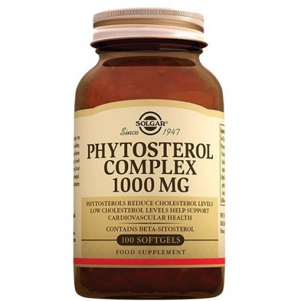 Solgar Phytosterol Complex 1000 mg 100 Kapsül ürün görseli 1
