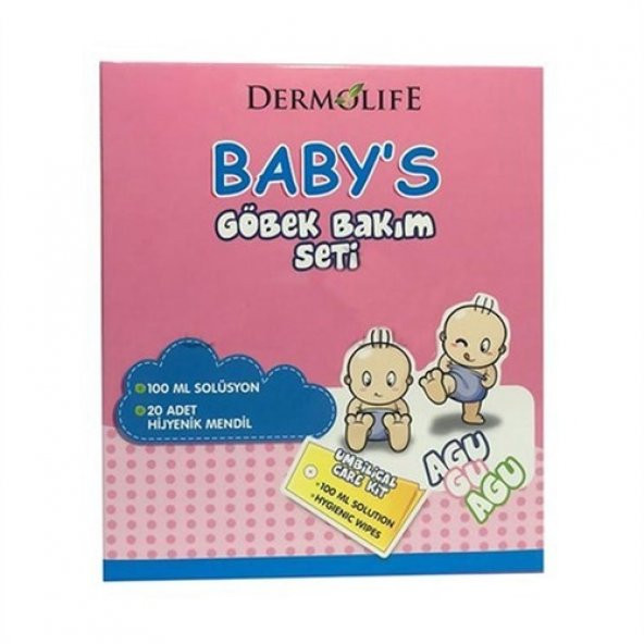 Dermolife Babys Göbek Bakım Seti ürün görseli 1