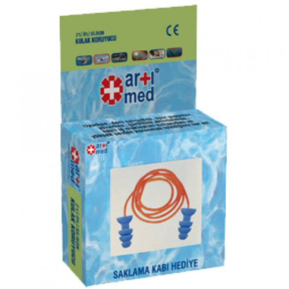 Artımed İkili Silikon Kulak Koruyucu ürün görseli 1