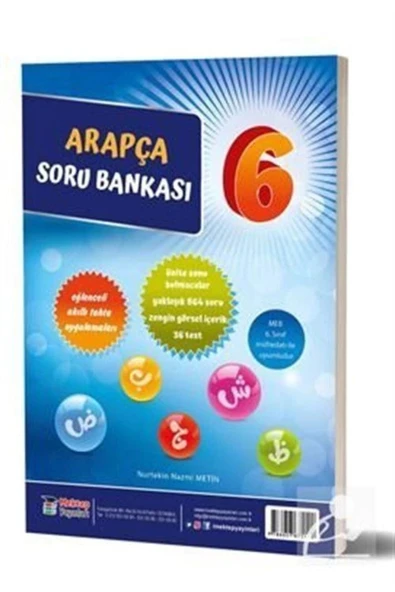 Mektep 6.Sınıf Arapça Soru Bankası ürün görseli 1