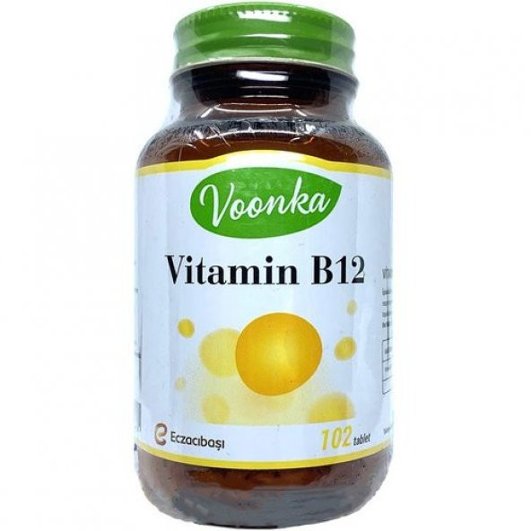 Voonka Vitamin B12 102 Tablet ürün görseli 1