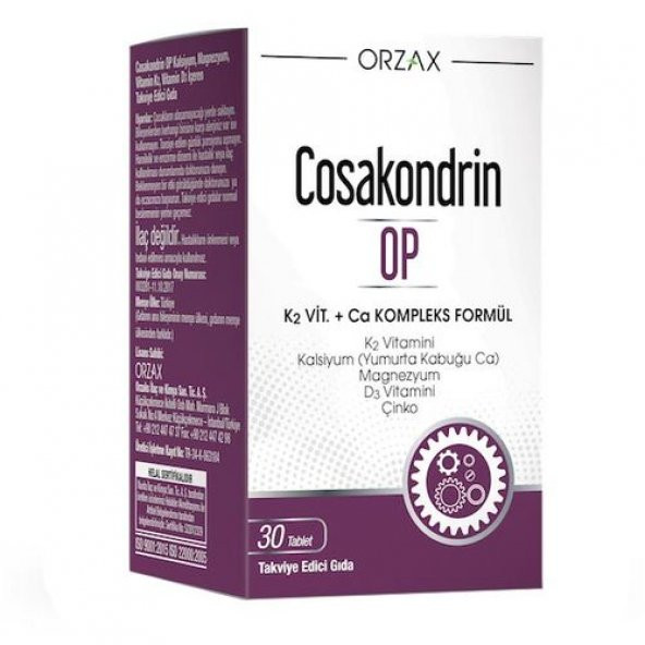 Cosakondrin OP 30 Tablet ürün görseli 1