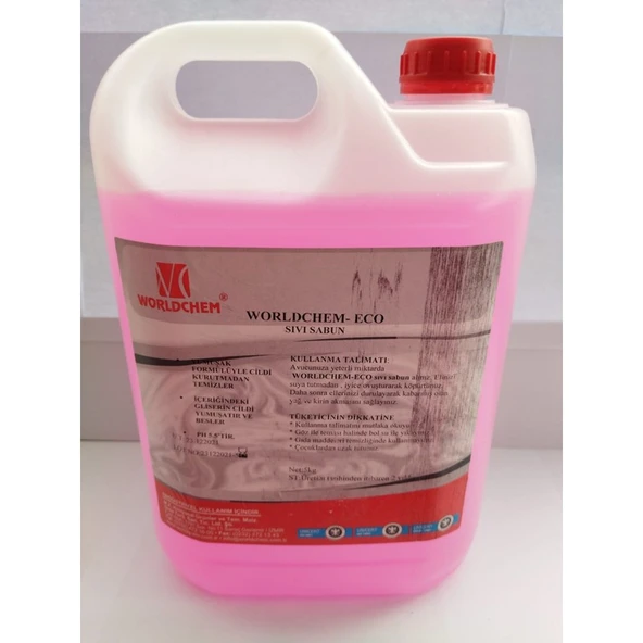 Worldchem  Eco Sıvı Sabun 5 Litre ürün görseli 1