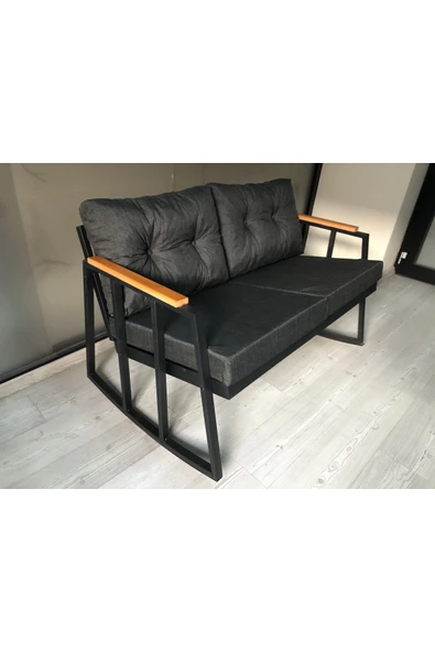 adımshops 2'li Sallanan Sandalye Tv Koltuğu Kafe-balkon-mutfak-berjer-ofis Sallanır Çiftli Koltuk ürün görseli 1