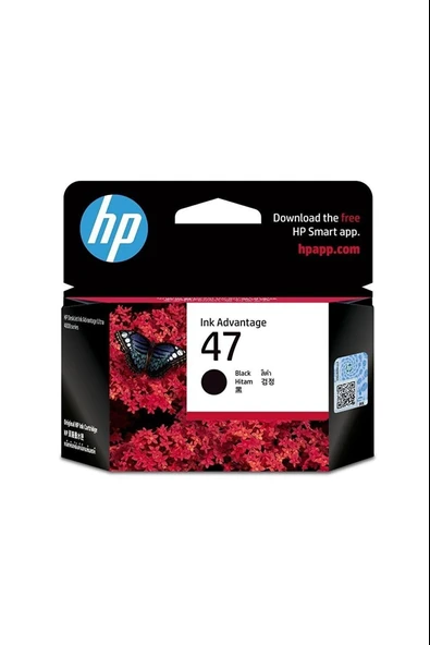 HP 47 6ZD21AE Kartuş Siyah ürün görseli 1