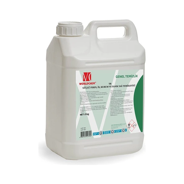 Worldchem Fırın, Is Kurum ve Yağ Temizleyici Tr 5 kg ürün görseli 1
