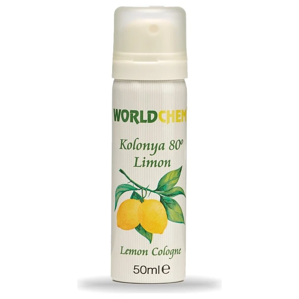 Worldchem Limon Kolonyası Aıresol 50 ml ürün görseli 1