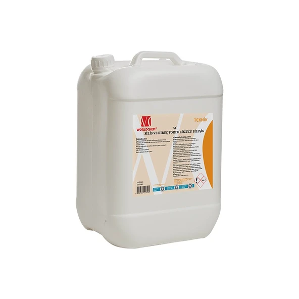 Worldchem Silis ve Kireç Tortu Çözücü Bileşik Sc 10 kg ürün görseli 1
