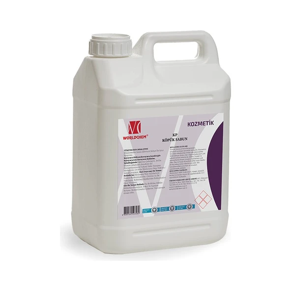 Worldchem KP100 Kullanıma Hazır Köpük Sabun 5 kg ürün görseli 1