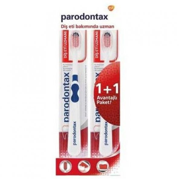 Parodontax Diş Eti Uzmanı 1+1 2li Yumuşak Diş Fırçası ürün görseli 1