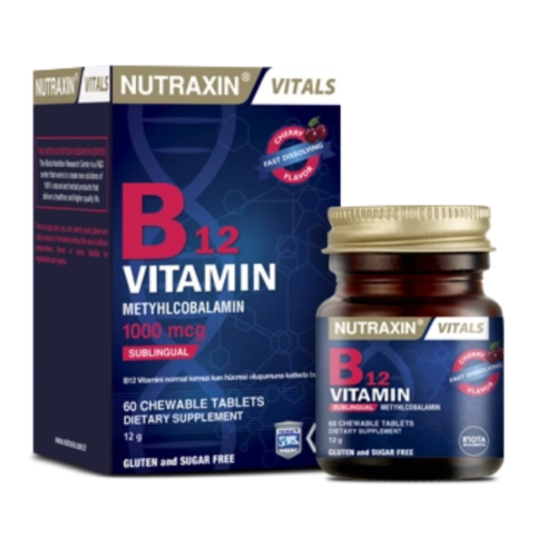 Nutraxin B12 Vitamin 60 Tablet ürün görseli 1