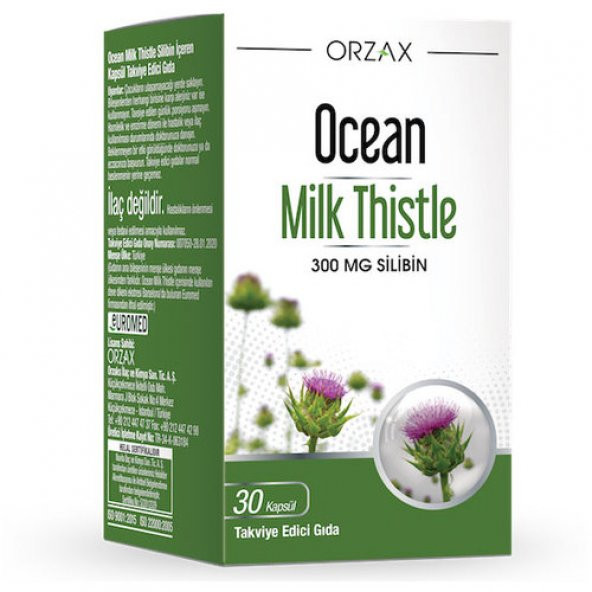 Ocean Milk Thistle 30 Tablet ürün görseli 1