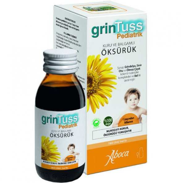 Grintuss Pediatrik Öksürük Şurubu 128 gr ürün görseli 1