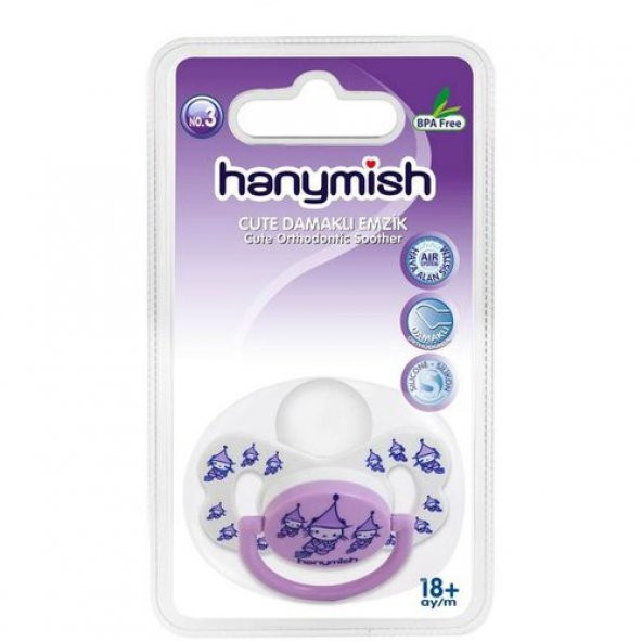 Hanymish Cute Damaklı Emzik No: 3 ürün görseli 1