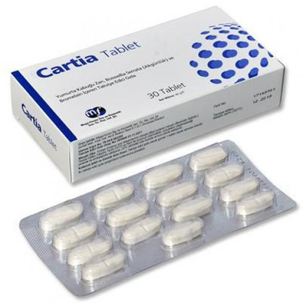 Cartia Plus 30 Tablet ürün görseli 1