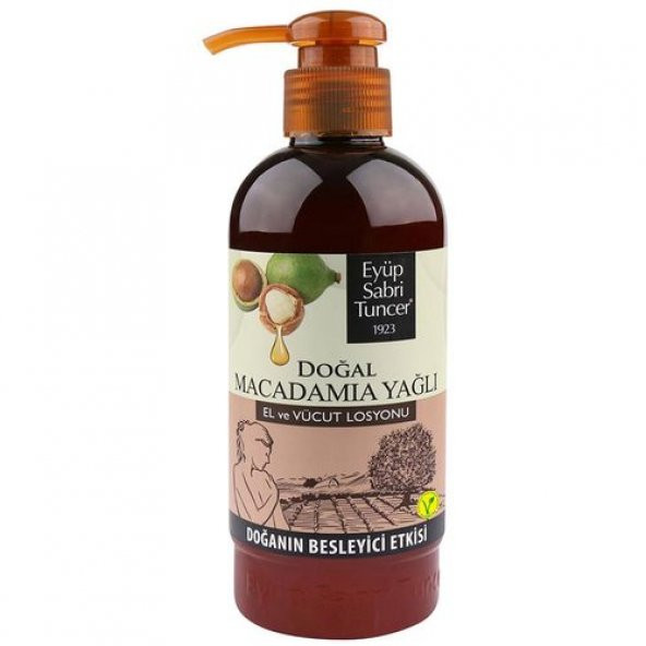 Eyüp Sabri Tuncer Vücut Losyonu Macadamia 250 ml ürün görseli 1