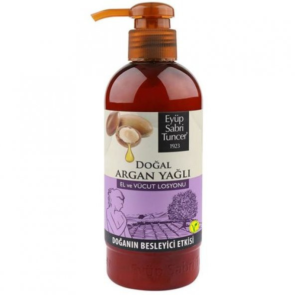 Eyüp Sabri Tuncer Vücut Losyonu Argan 250 ml ürün görseli 1