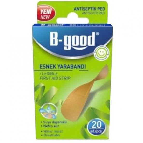 B-Good Esnek Yara Bandı 20li ürün görseli 1